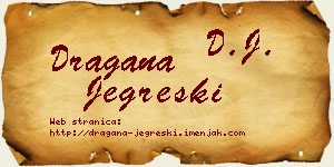 Dragana Jegreški vizit kartica